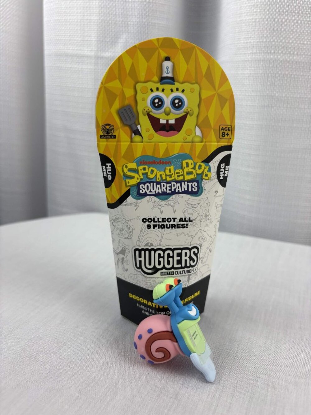 Huggers Built By CultureFly Spongebob Squarepants Gary Open Box BRAND NEW